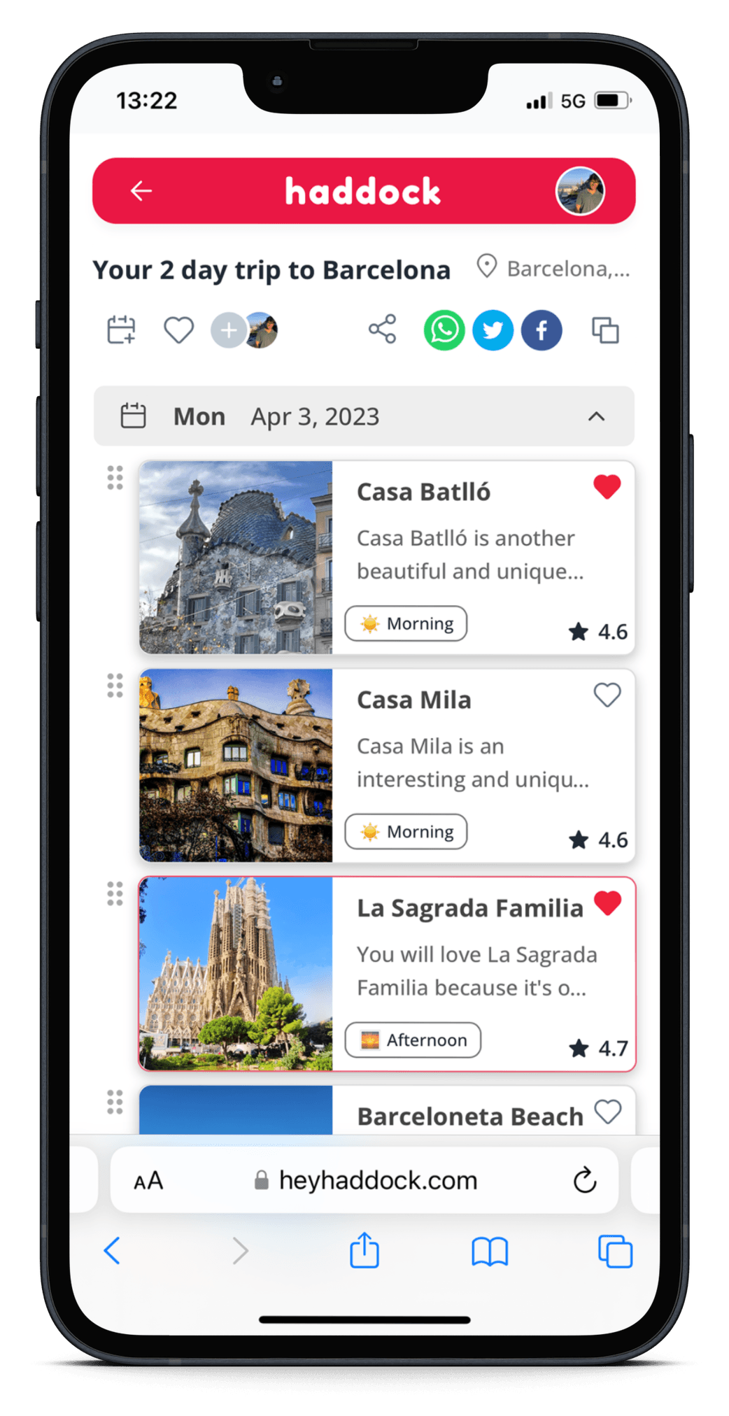 HeyHaddock The AIfirst travel app
